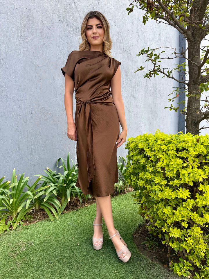 Vestido Zoé Café