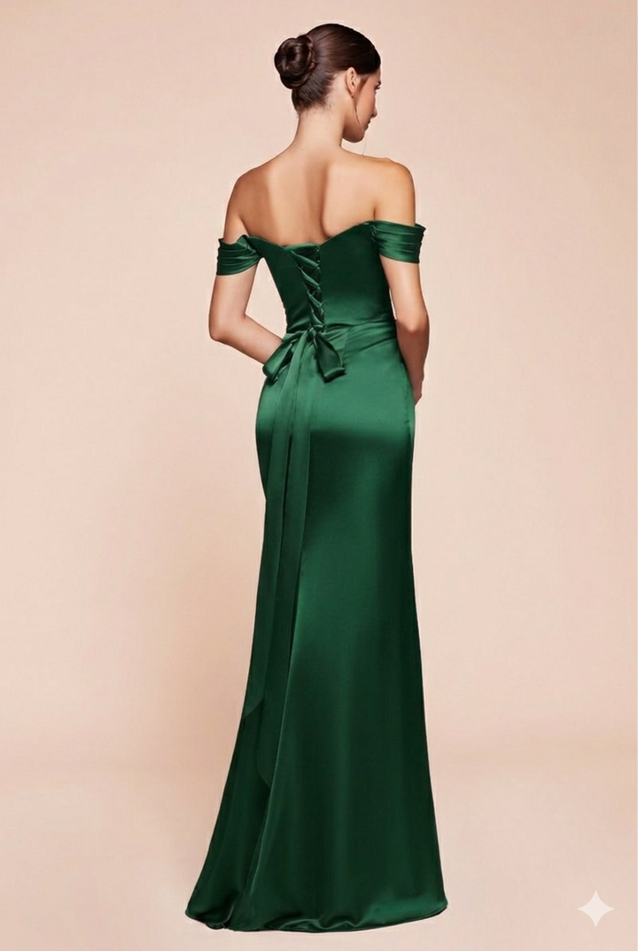 Vestido esmeralda XG