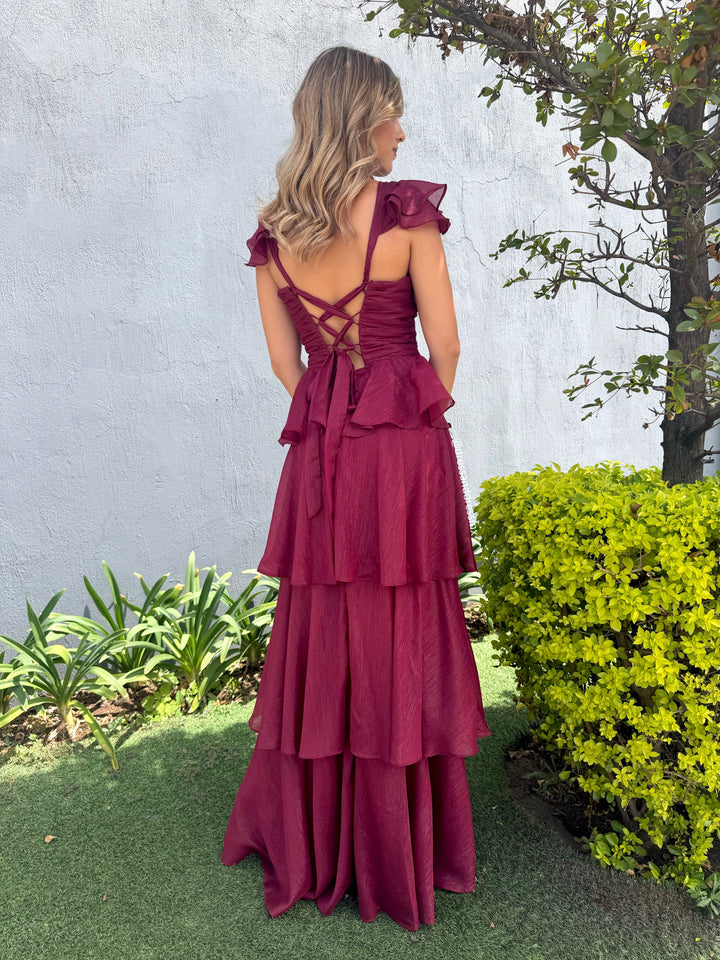 Vestido Merlot