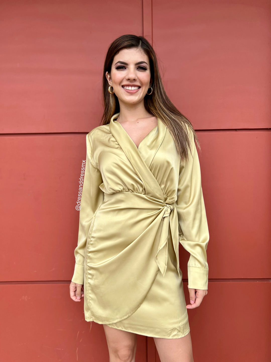 Vestido kiwi