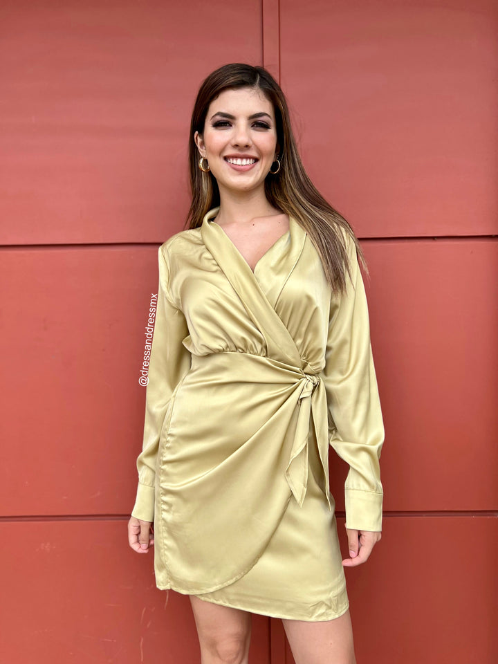 Vestido kiwi