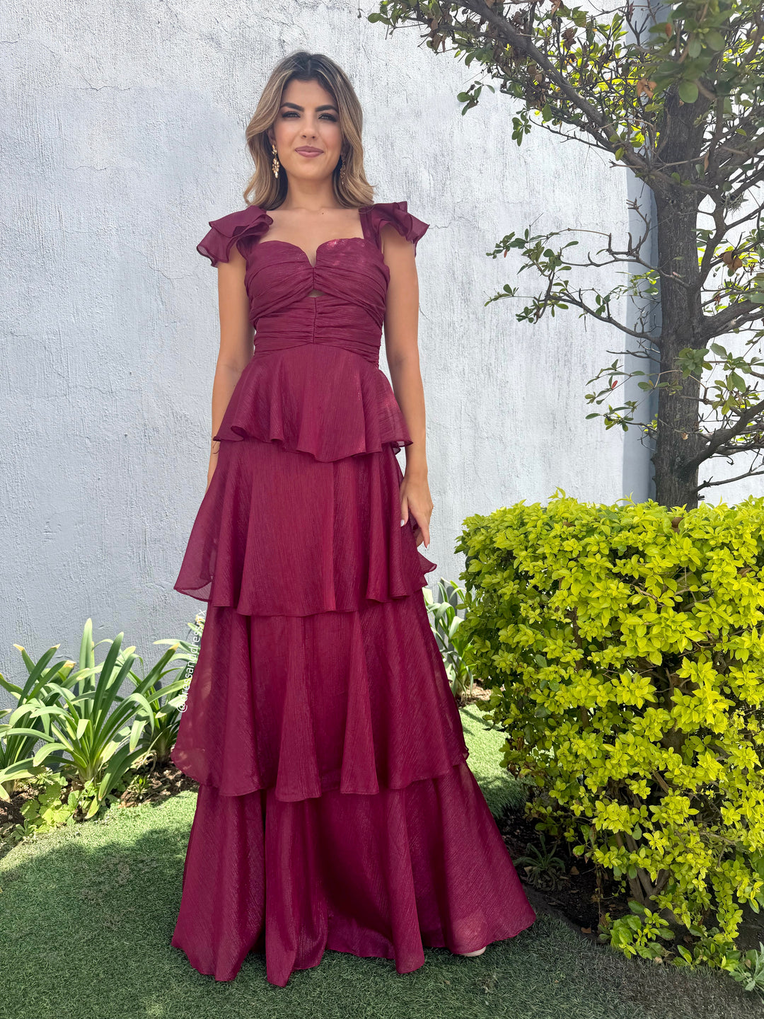 Vestido Merlot