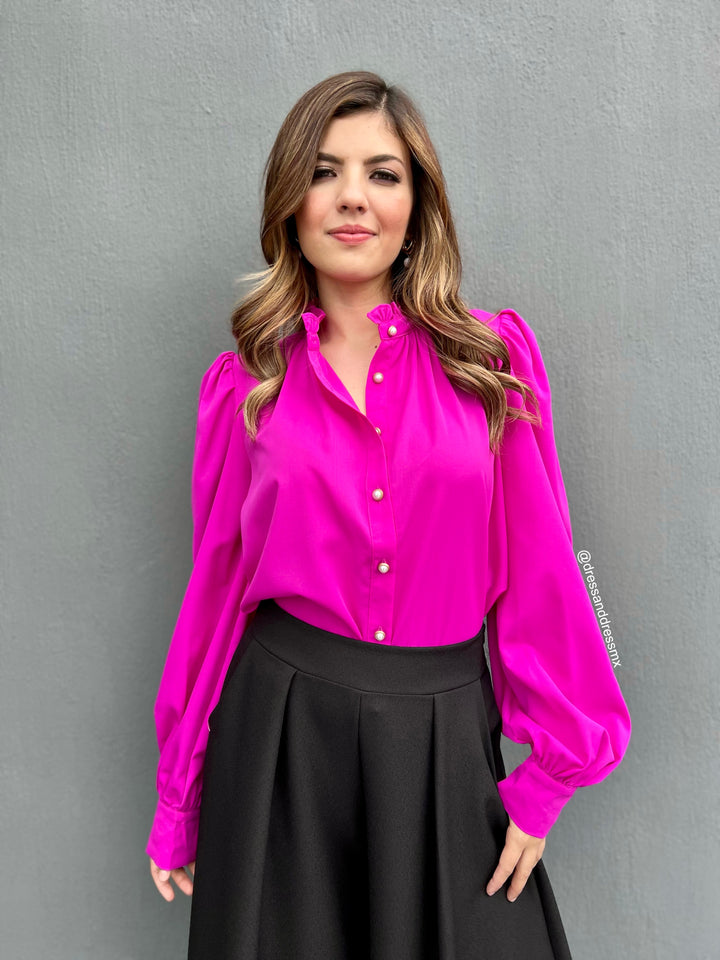 Camisa fiuschia