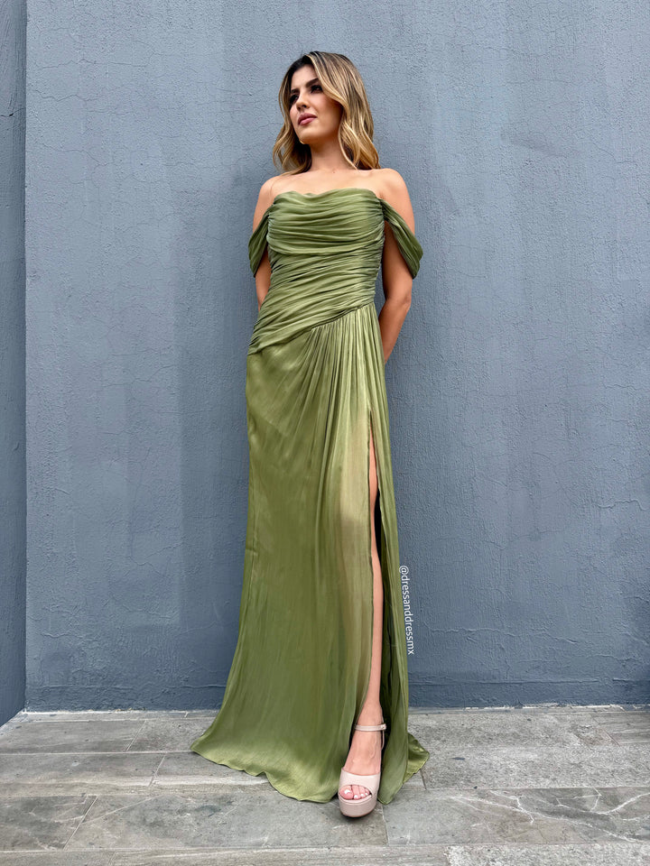 Vestido Capri Olive