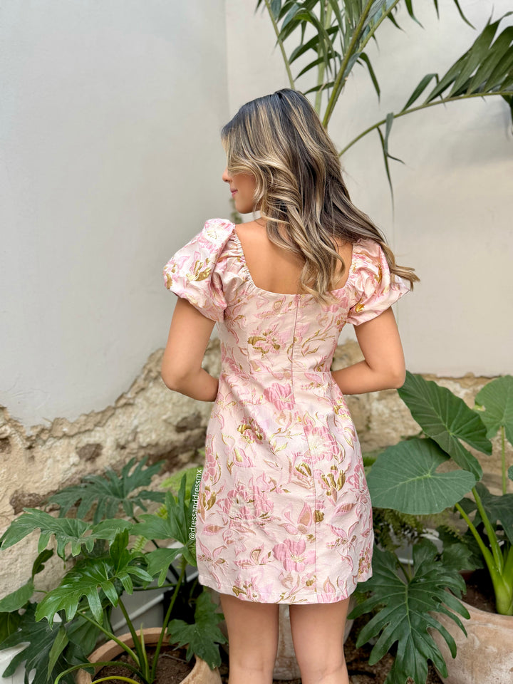 Vestido rosita estampado