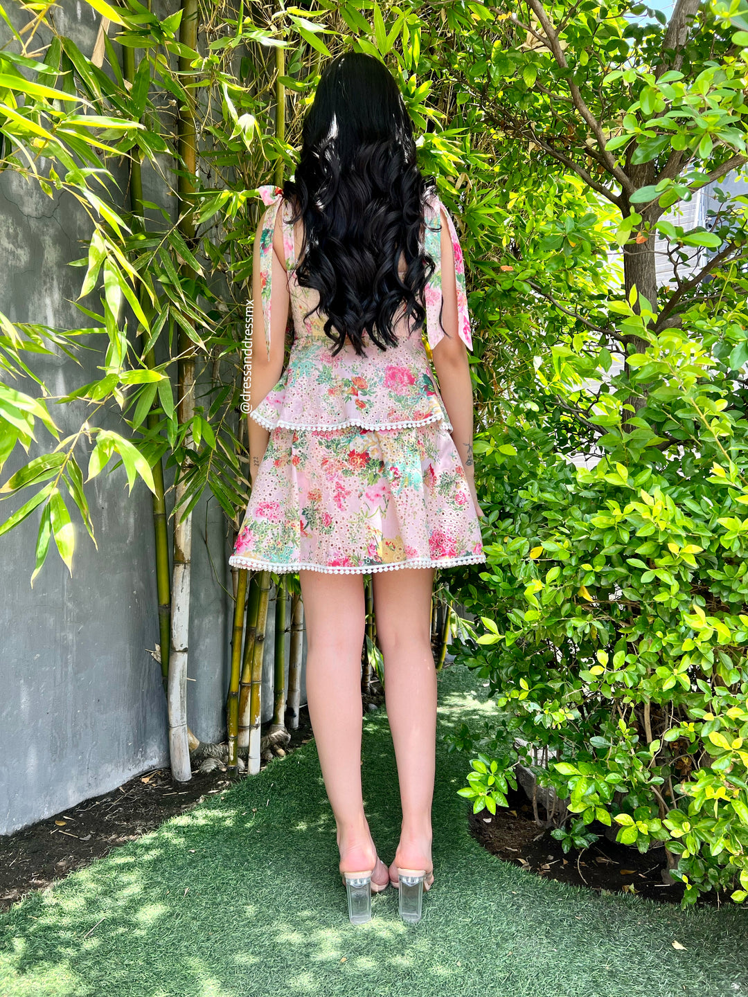 Vestido rosita flores