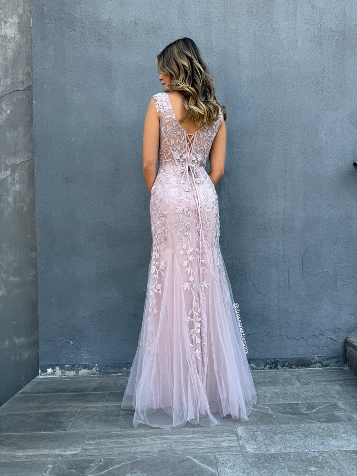 Vestido lilac