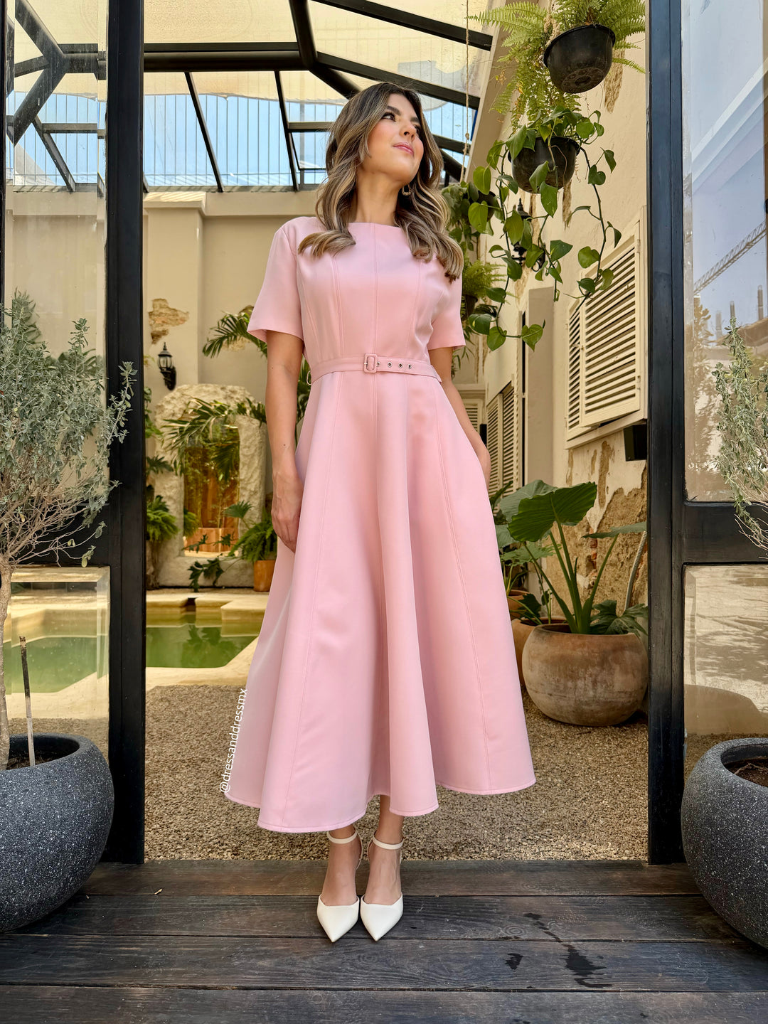 Vestido línea A rosita