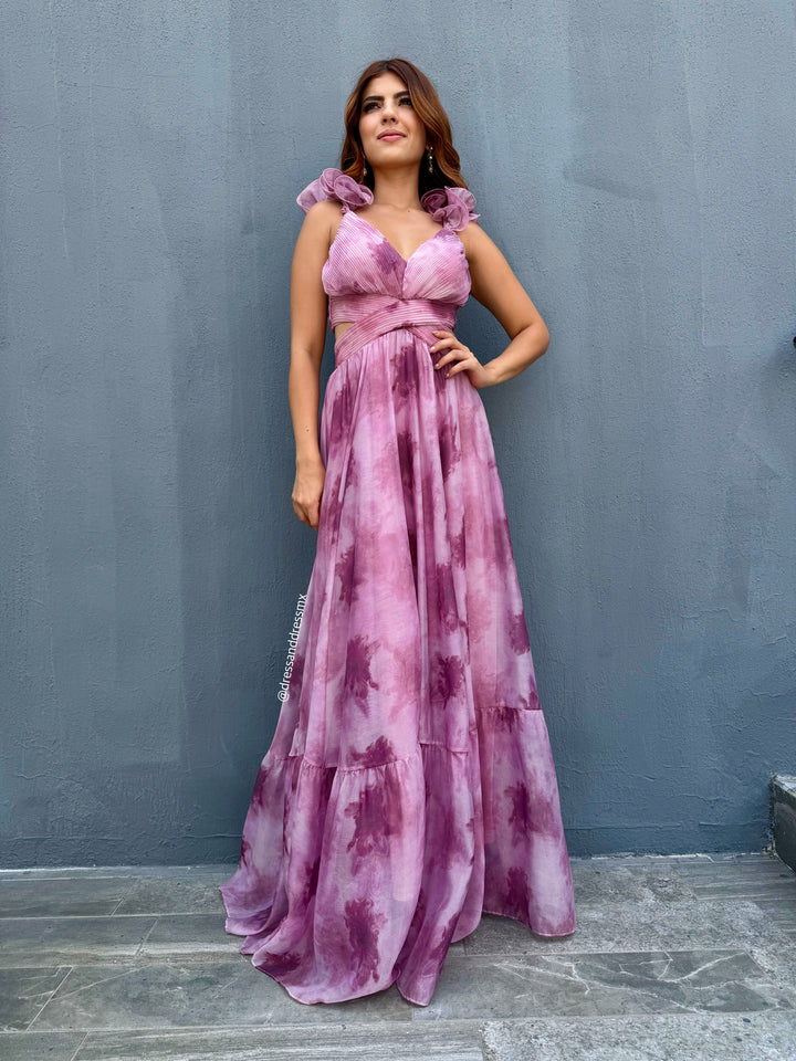 Vestido estampado Lilita