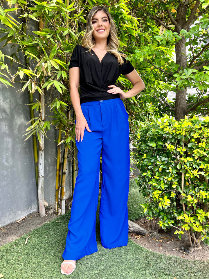 Pantalón azul rey