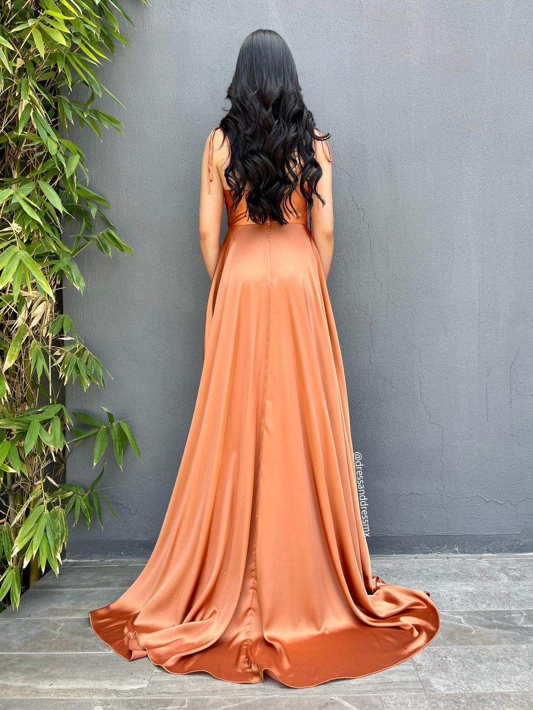 Vestido terracota