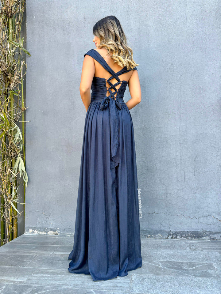Vestido navy