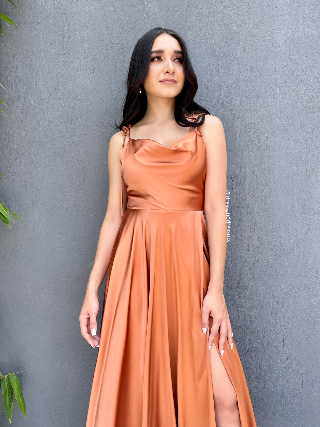 Vestido terracota