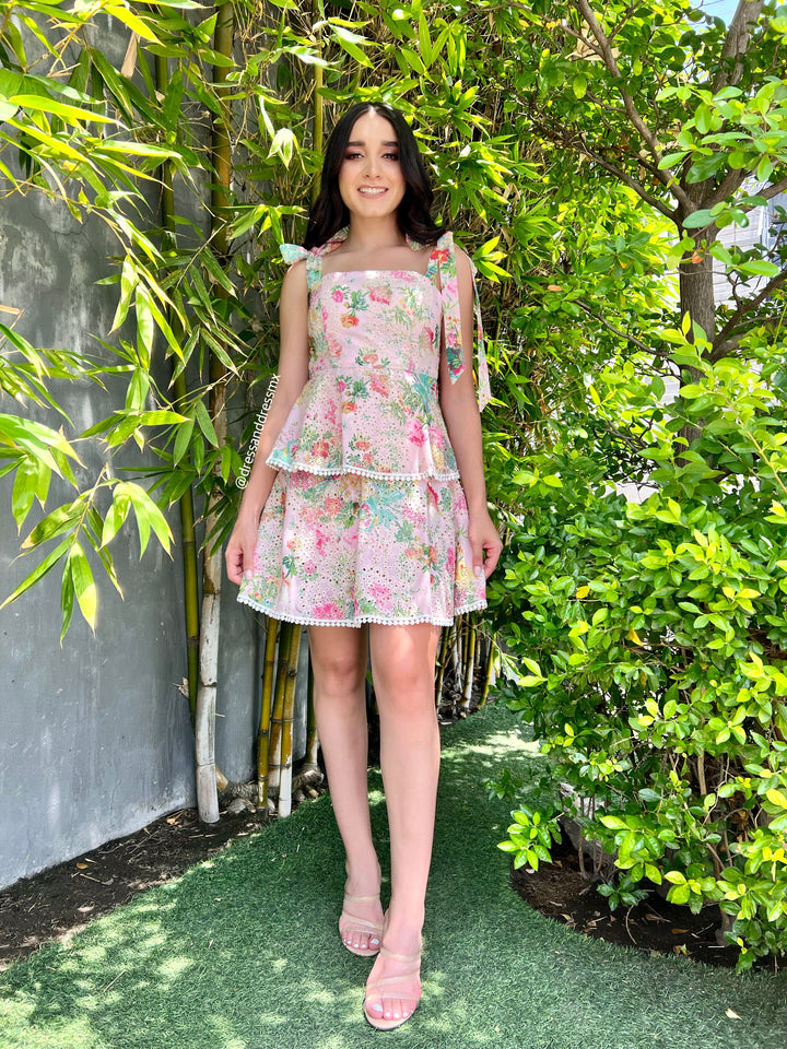Vestido rosita flores