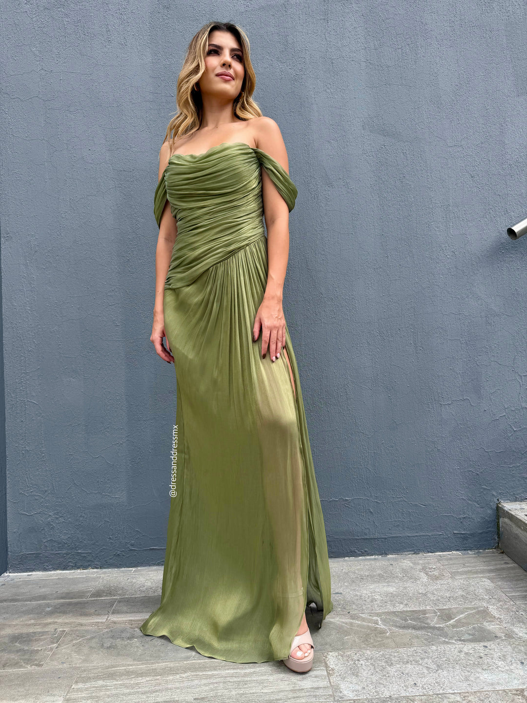 Vestido Capri Olive