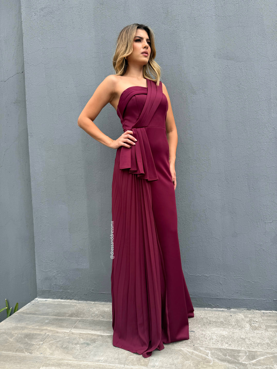 Vestido Andrea vino