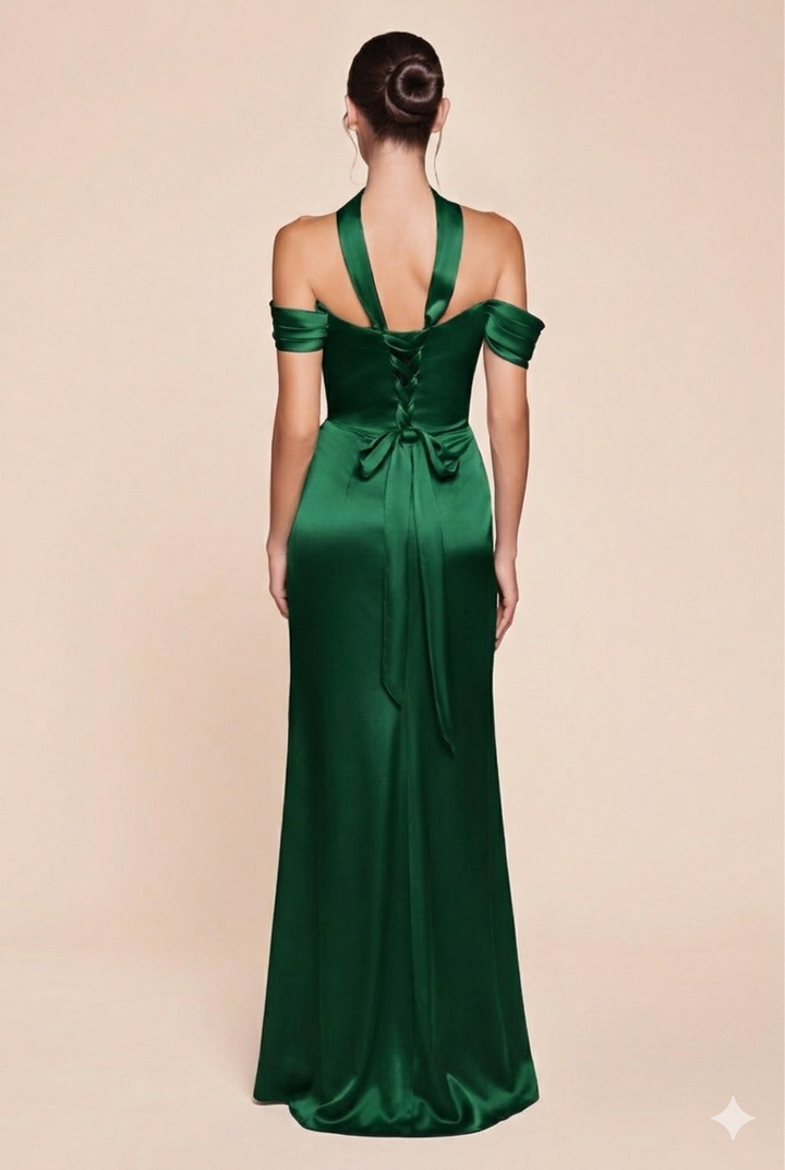 Vestido esmeralda XG