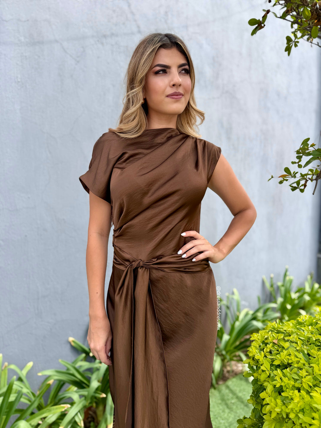 Vestido Zoé Café