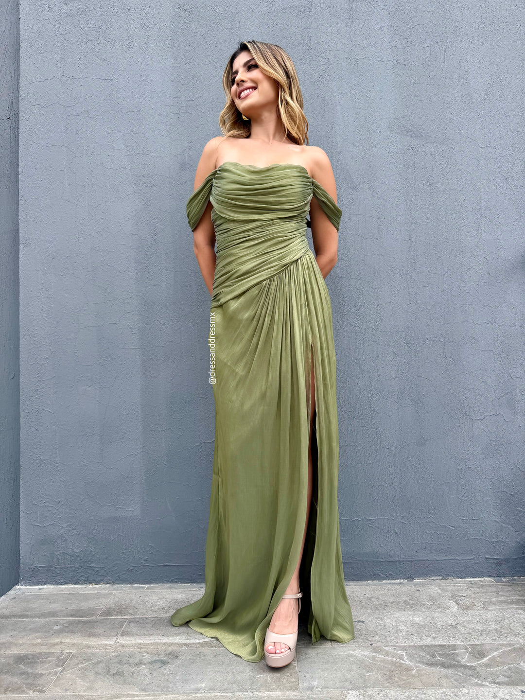 Vestido Capri Olive