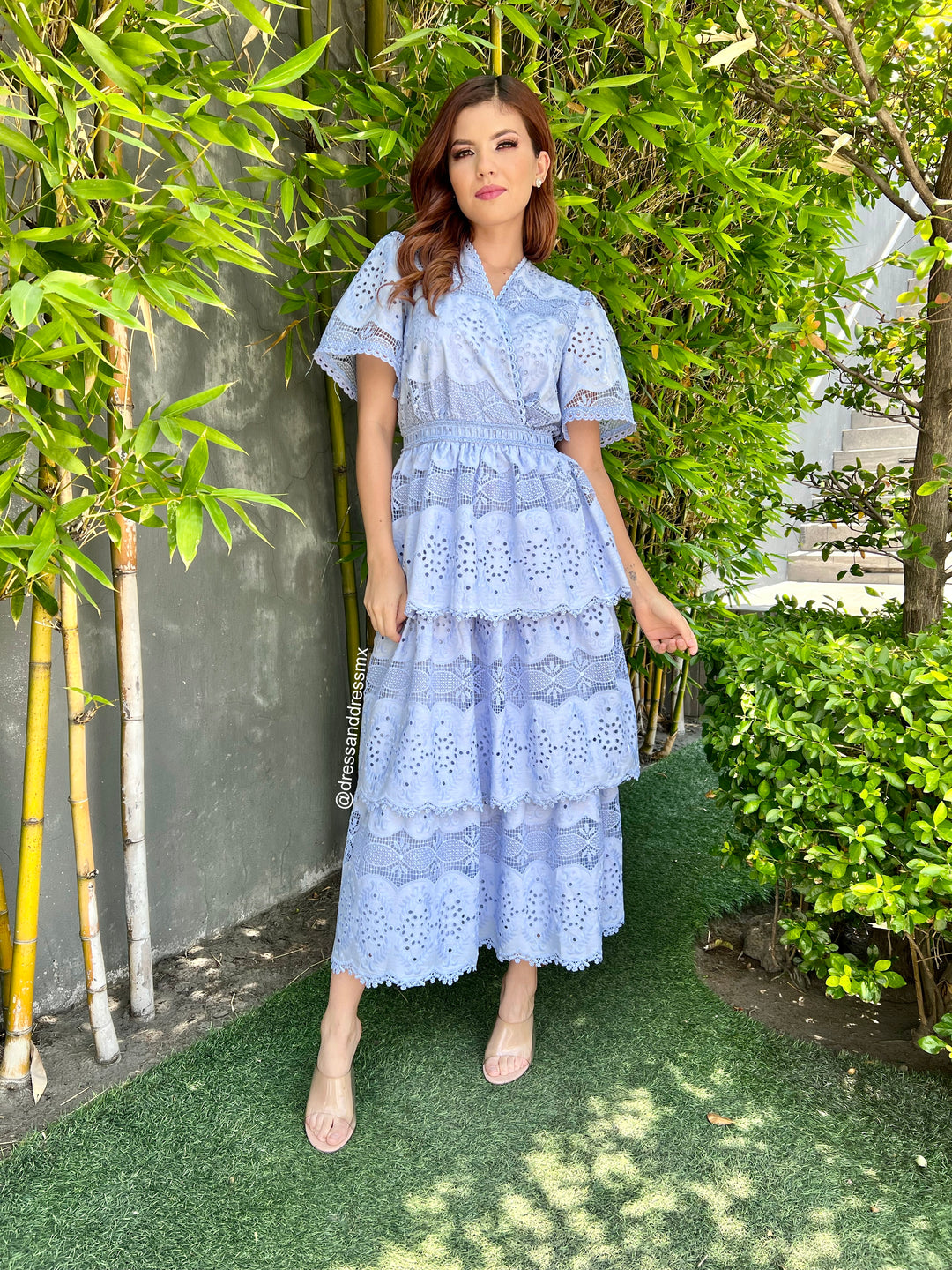 Vestido babyblue Olanes