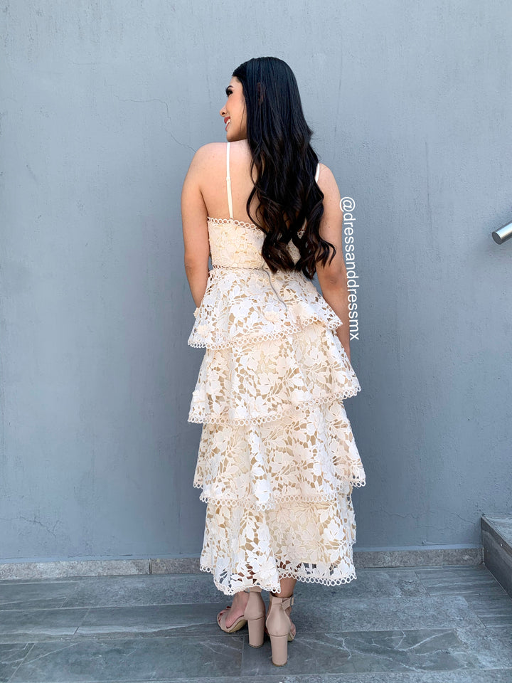 VESTIDO MACADAMIA OLANES