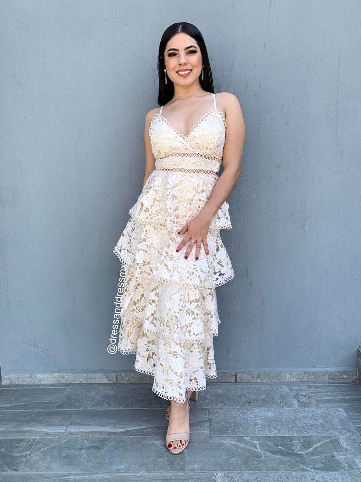 VESTIDO MACADAMIA OLANES