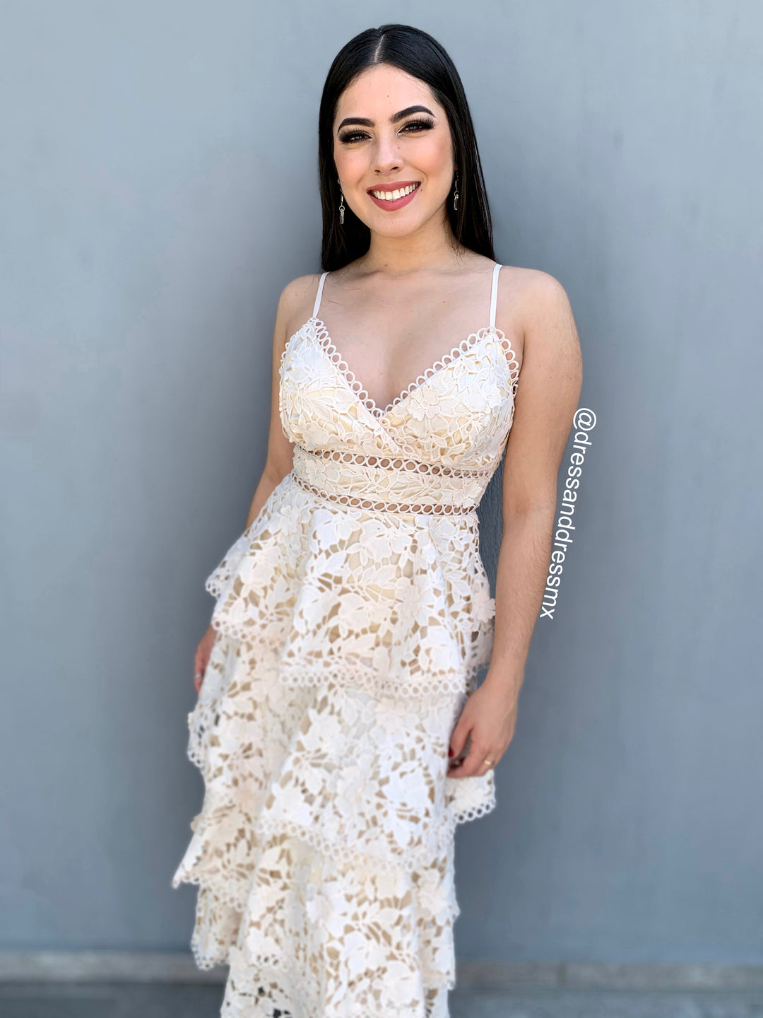 VESTIDO MACADAMIA OLANES